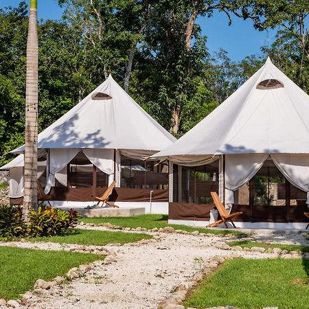 Xakluum Eco Glampings Hotel Puerto Morelos Buitenkant foto