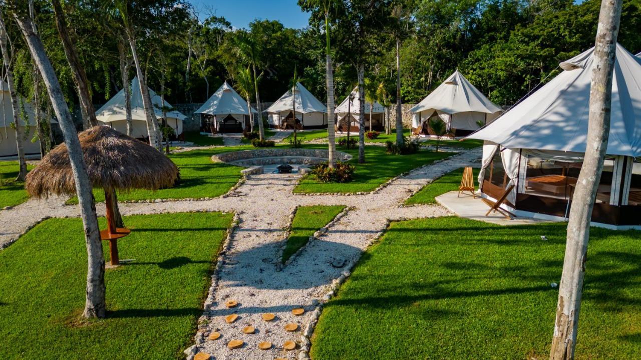 Xakluum Eco Glampings Hotel Puerto Morelos Buitenkant foto