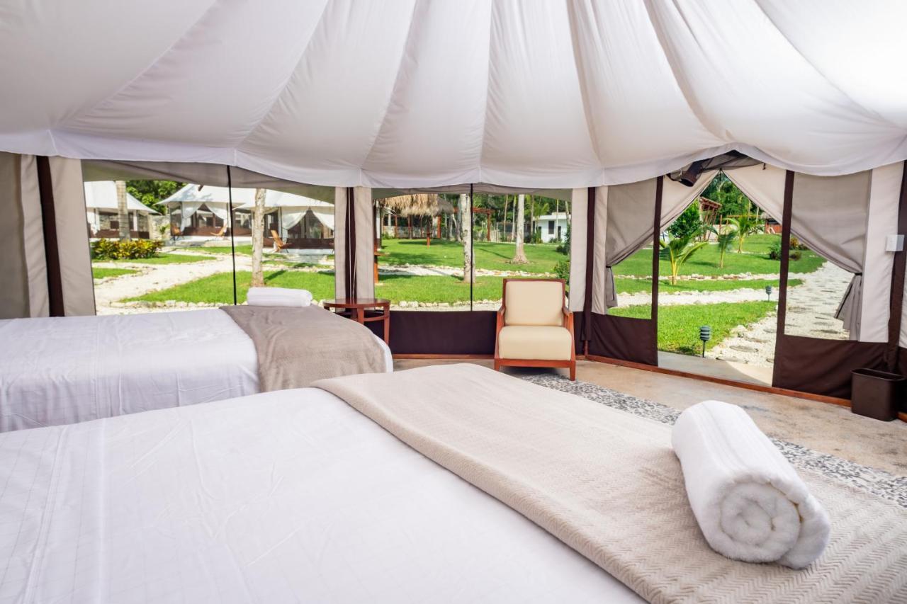 Xakluum Eco Glampings Hotel Puerto Morelos Buitenkant foto