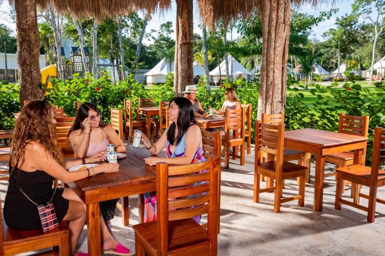Xakluum Eco Glampings Hotel Puerto Morelos Buitenkant foto