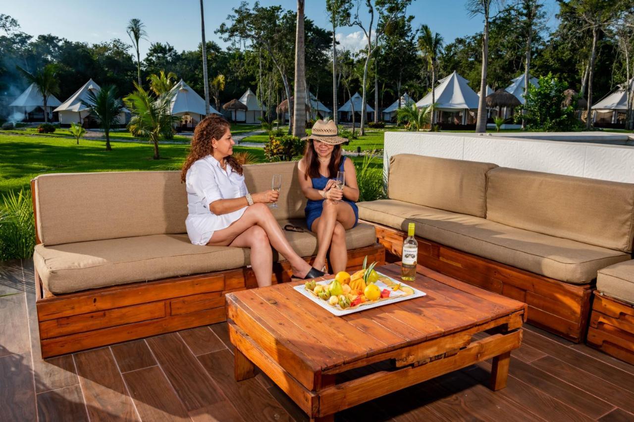 Xakluum Eco Glampings Hotel Puerto Morelos Buitenkant foto