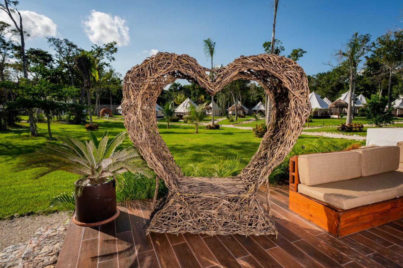Xakluum Eco Glampings Hotel Puerto Morelos Buitenkant foto