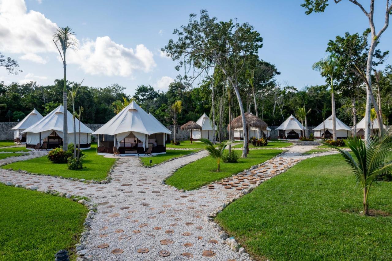 Xakluum Eco Glampings Hotel Puerto Morelos Buitenkant foto