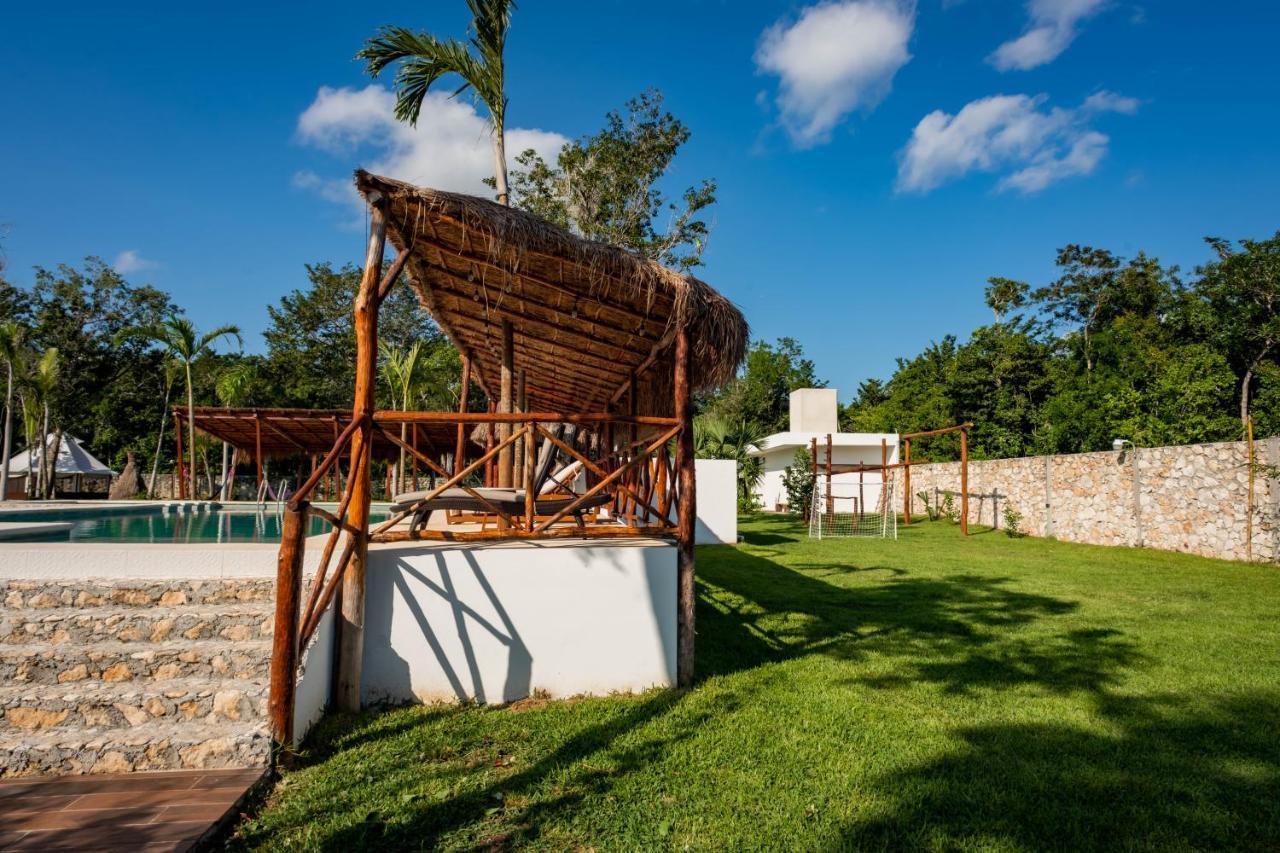 Xakluum Eco Glampings Hotel Puerto Morelos Buitenkant foto