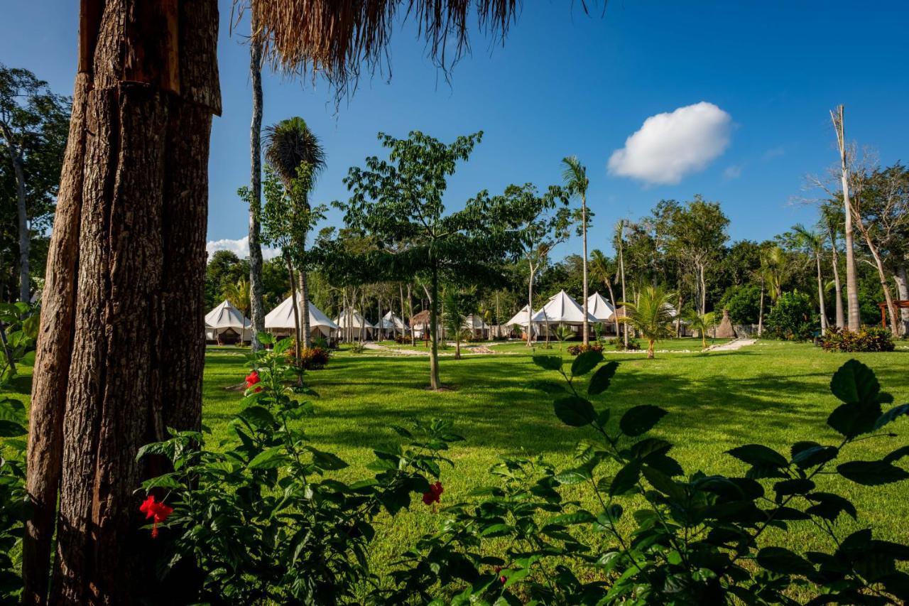 Xakluum Eco Glampings Hotel Puerto Morelos Buitenkant foto