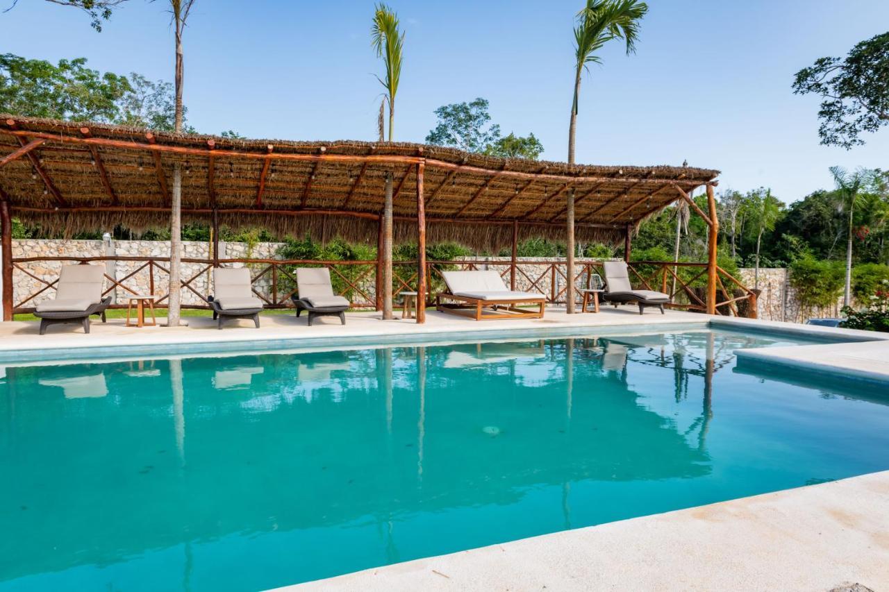 Xakluum Eco Glampings Hotel Puerto Morelos Buitenkant foto