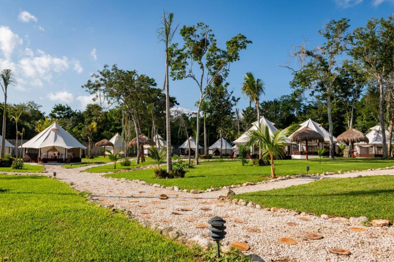 Xakluum Eco Glampings Hotel Puerto Morelos Buitenkant foto