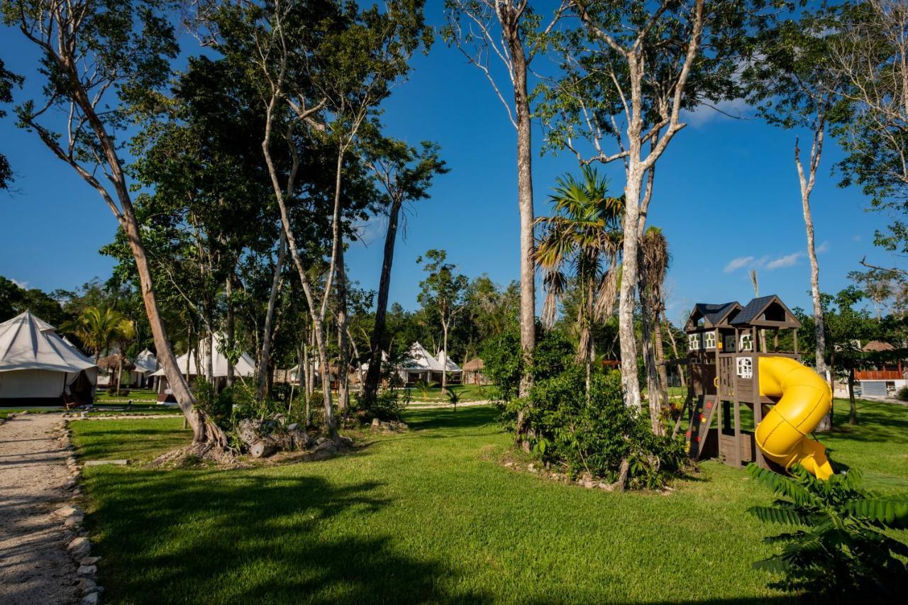 Xakluum Eco Glampings Hotel Puerto Morelos Buitenkant foto