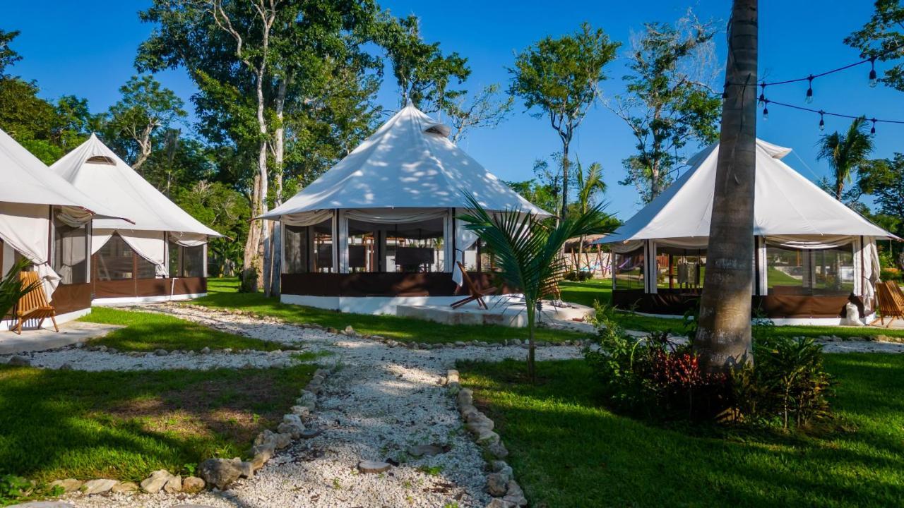 Xakluum Eco Glampings Hotel Puerto Morelos Buitenkant foto