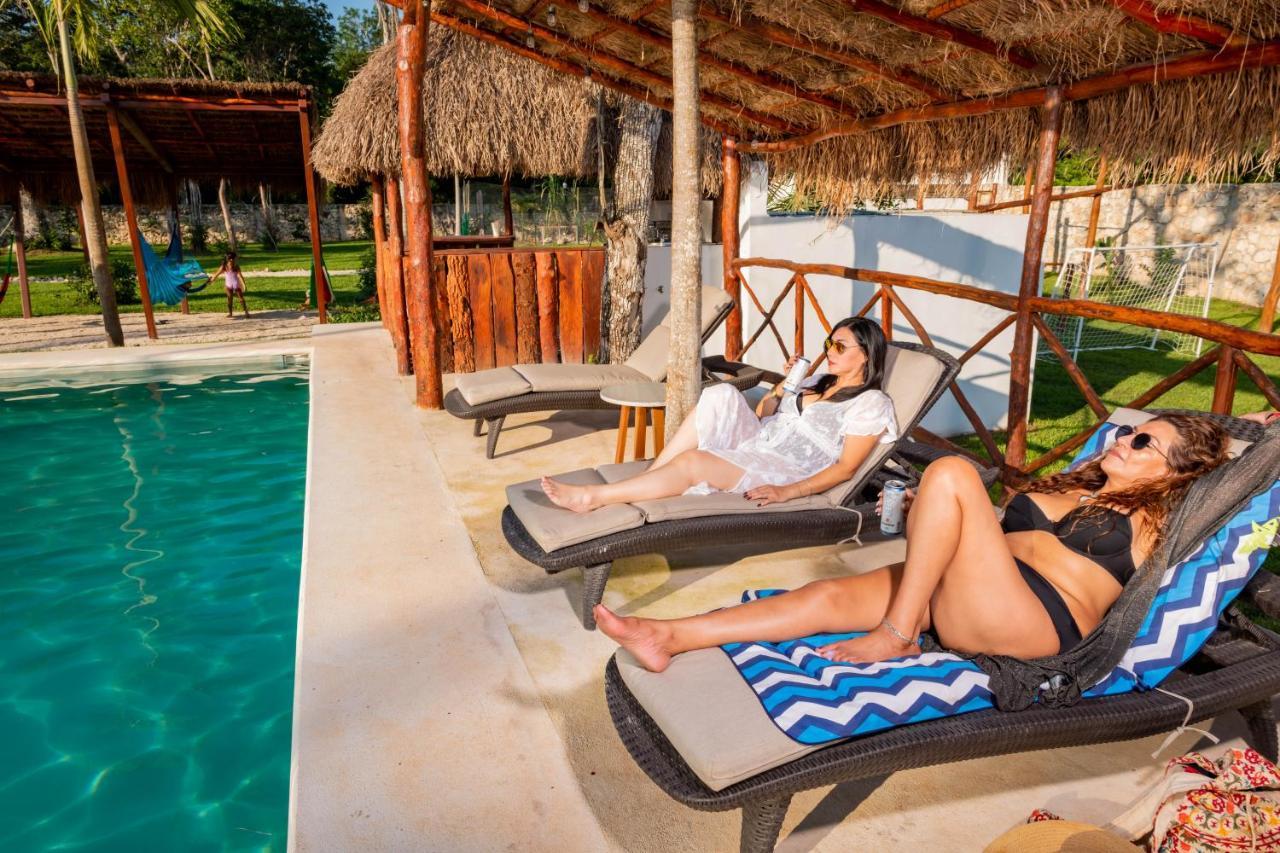 Xakluum Eco Glampings Hotel Puerto Morelos Buitenkant foto