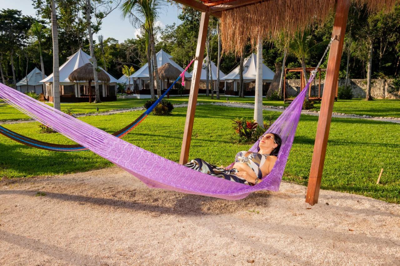 Xakluum Eco Glampings Hotel Puerto Morelos Buitenkant foto