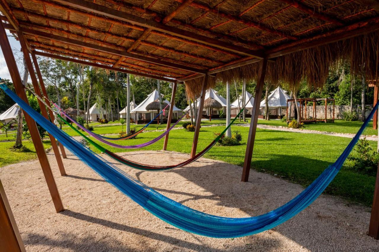 Xakluum Eco Glampings Hotel Puerto Morelos Buitenkant foto