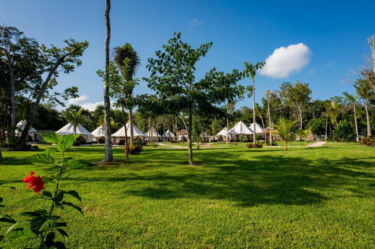 Xakluum Eco Glampings Hotel Puerto Morelos Buitenkant foto